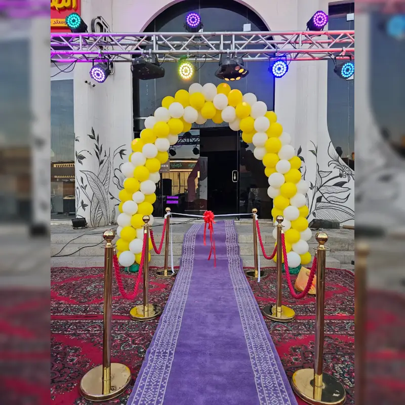 حفل افتتاح راقي - خدمات تجهيز شاملة